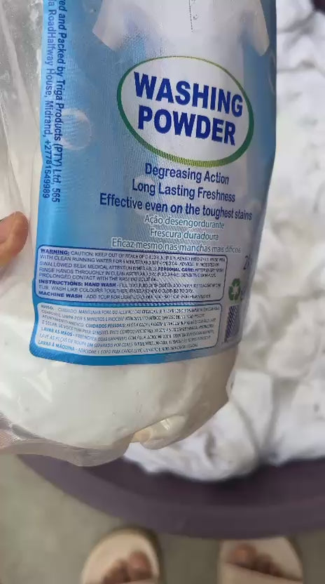 Triga Powder Soap – Deep Cleaning Laundry Detergent | Powerful Degreasing & Long-Lasting Fresh Fragrance | Hand & Machine Wash